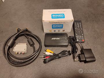 lettore multimediale agptek pendrive sd hdmi scart