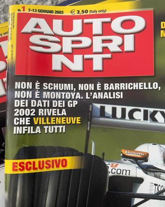 AUTOSPRINT rivista annata completa 2003