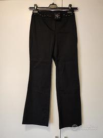 Pantaloni neri Rocco Barocco