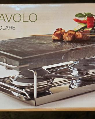 Grill da tavolo in Pietra Ollare  - NUOVO - 