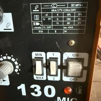 Saldatrice a filo no gas