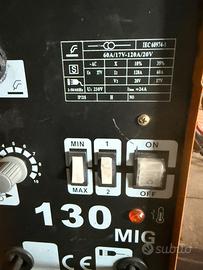 Saldatrice a filo no gas