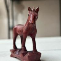 MINI CAVALLINO IN LEGNO INTERSIATO