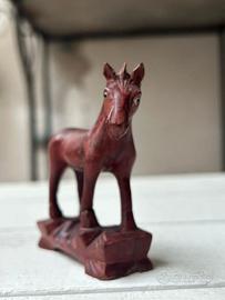 MINI CAVALLINO IN LEGNO INTERSIATO