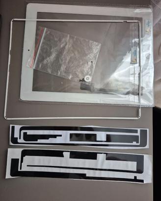 Kit Vetro Touch Screen + Cornice e Biadesivo per i