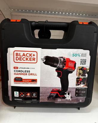trapano  a percussione black decker 