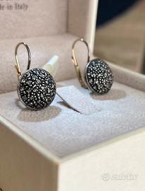 Orecchini in ORO Giallo e DIAMANTI vintage