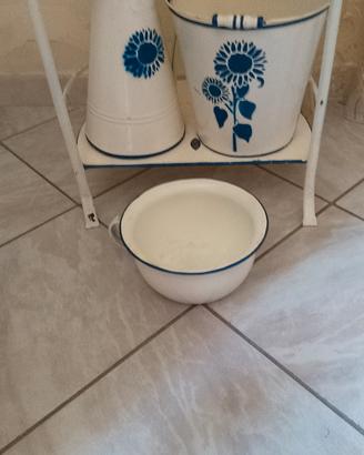 lavandino vintage completo ben tenuto 