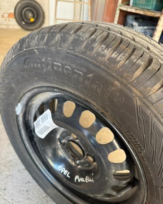 Ruota di scorda da Opel Corsa 2016