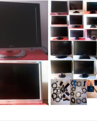 Monitor LG e Hanns per PC e/o videosorveglianza,