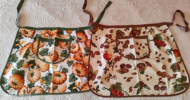 Set grembiuli fantasia autunnali 