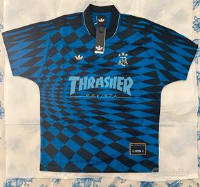 Adidas Thrasher Argentina Jersey taglia M nuoca