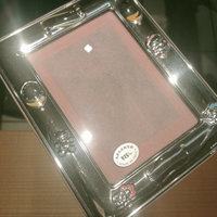 Cornice in argento rosa