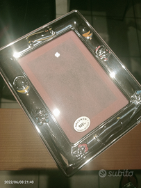 Cornice in argento rosa