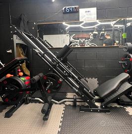 leg Press hack squat palestra 