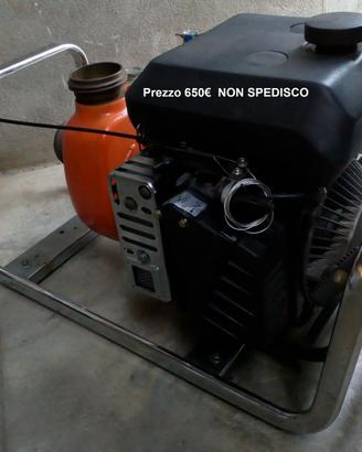 motopompa idrovora seminuova italiana 6hp