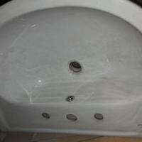 Lavabo semincasso bianco universale