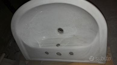 Lavabo semincasso bianco universale