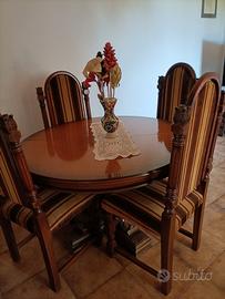 tavolo con sei sedie
