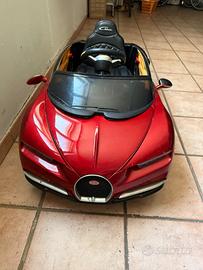 macchina elettrica Bugatti bambino