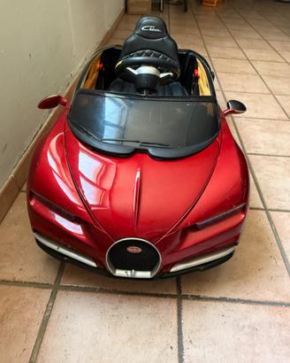 macchina elettrica Bugatti bambino