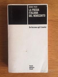 La poesia italiana del Novecento