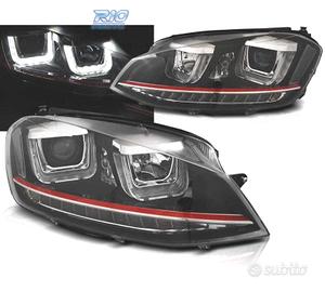FARI VOLKSWAGEN VW GOLF 7 12-17 LOOK GTI LED LUCE 