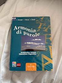 Libro grammatica italiana “Armonia di parole”