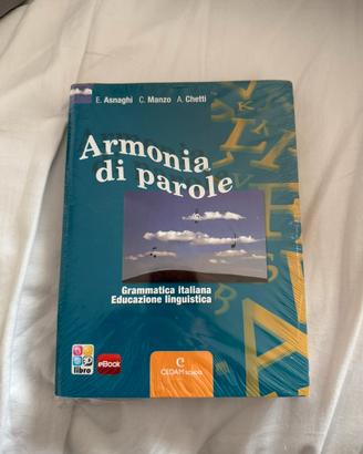 Libro grammatica italiana “Armonia di parole”