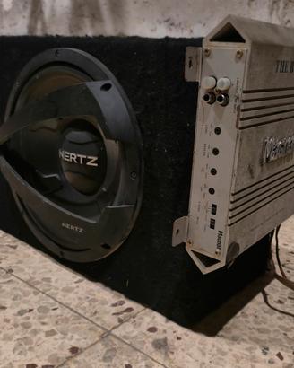 Subwoofer HERTZ+ amplificatore Magnat