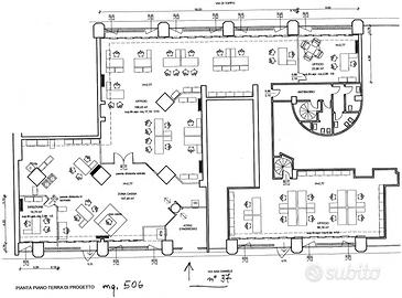 Immobile gia' sede di istituto bancario