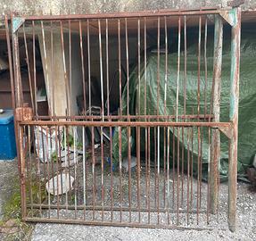 Cancello in ferro pieno anni ‘60