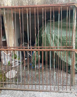 Cancello in ferro pieno anni ‘60