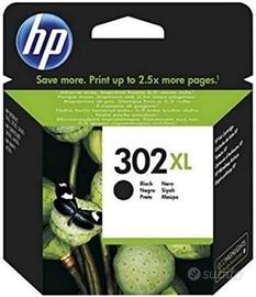 HP F6U68AE Cartuccia Inchiostro 302XL Nero
