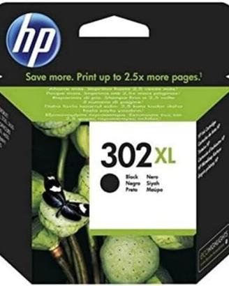 HP F6U68AE Cartuccia Inchiostro 302XL Nero