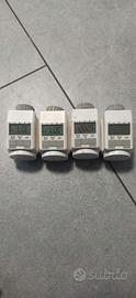 4 teste termostatiche 