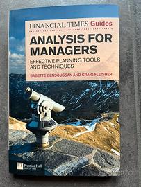Libro nuovo: analysis for managers