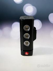 Illuminatore Manfrotto, led , potenza variabile.