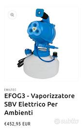 nebulizzatore/vaporizzatore EMILTEC EFOG3