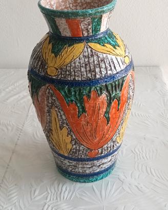 Vaso Sgraffito fratelli Fanciullacci anni 50/60