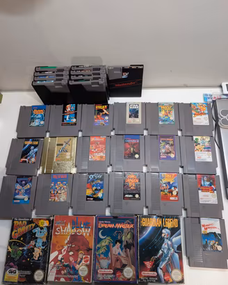 Lotto giochi Nintendo NES