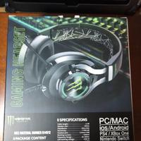cuffie da gamer monster