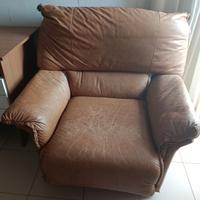 poltrona pelle