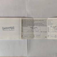 Eberhard & Co Chronograph 31051 CERTIF DI GARANZIA