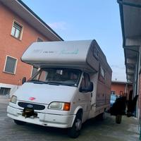 Camper mansardato ford transit 1996