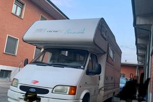 Camper mansardato ford transit 1996