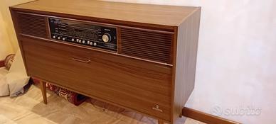mobile radio giradischi d'epoca grunding
