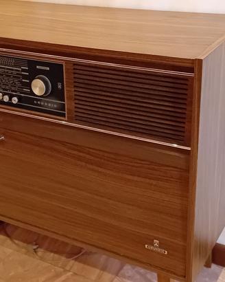 mobile radio giradischi d'epoca grunding