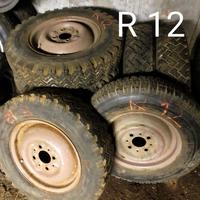 CERCHI PER VECCHIE AUTOVETTURE R12/13/14 FIAT FORD