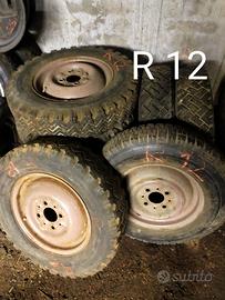 CERCHI PER VECCHIE AUTOVETTURE R12/13/14 FIAT FORD